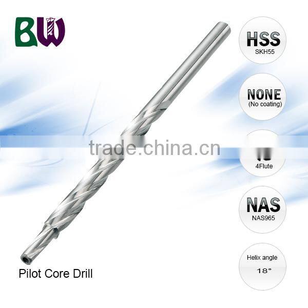 High Speed Steel Pilot Core Drill Bit For Electric Hand Drill Machine