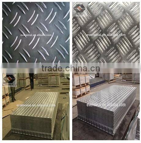 diamond plate aluminum material for trailer fender