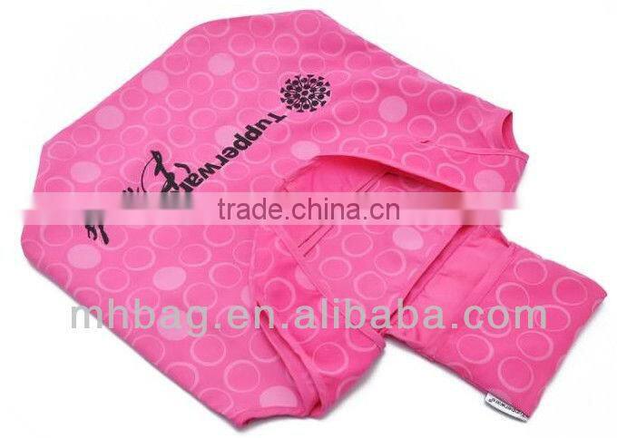 210D polyester foldable shopping bag