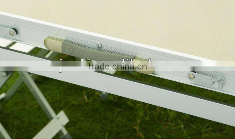 4 seat Aluminium Outdoor Furnitue leisure picnic table camping table