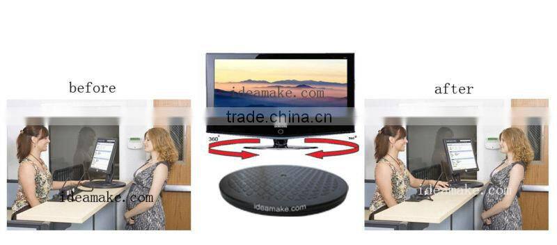 Rotating Platform Lazy Susan Turn table Boat Revolving TV Monitor Stand Table Ball bearing