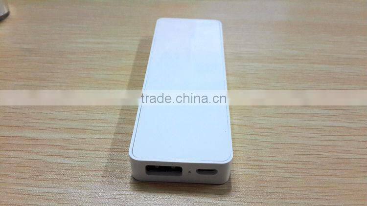 portable battery charger L316 ultrathin power bank polymer 2840MAH external battery charger private tooling power bank