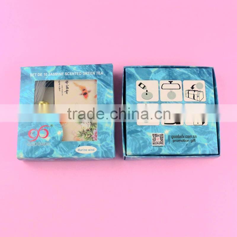 Wholesale butterfly-shaped paper car air freshner for car