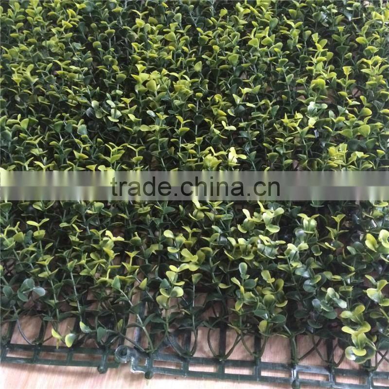 Hot sale Garden landscape artificial Buxus mat plastic topiary Hedge