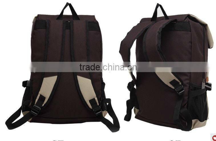 2013 100% Cotton Vintage Canvas Bag Canvas Backpack