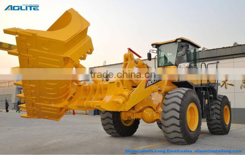 stone bucket loader with 5000kg rated load