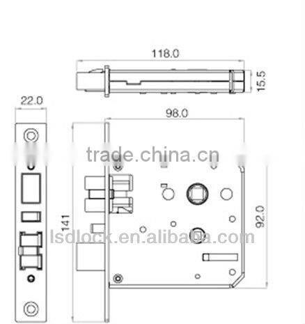 Z-wave door locks LS 8015