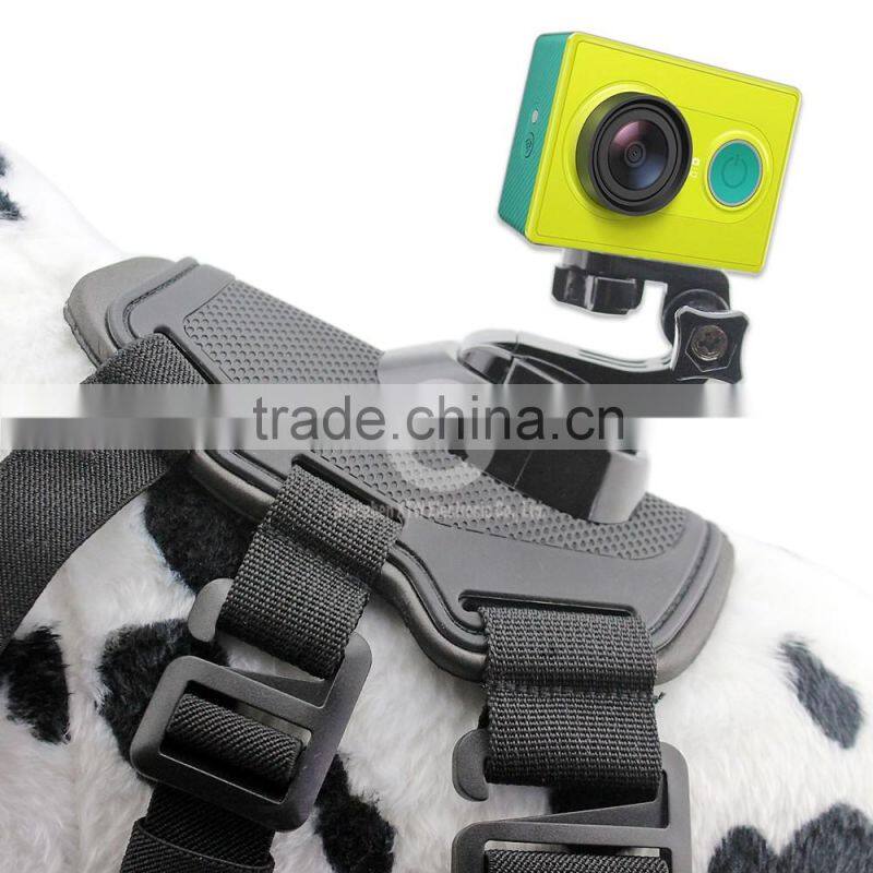 2016 new xiaomi yi action camera accessories kit dog harness kit for Xiaomi Yi camera