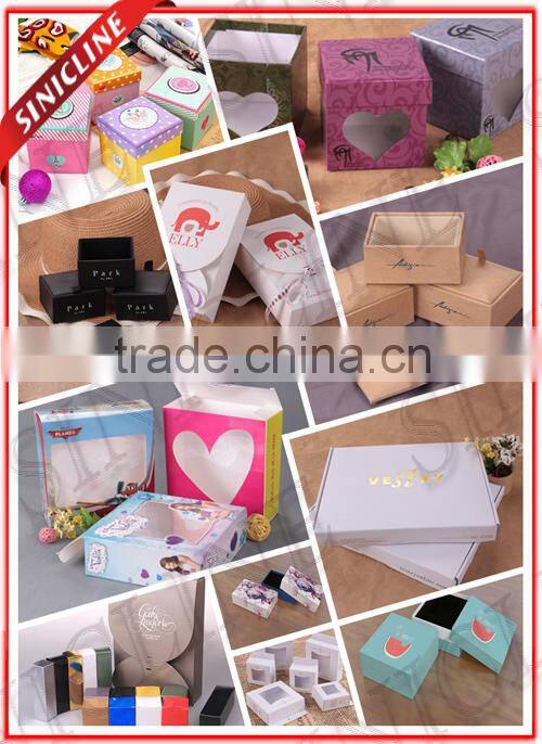 Sinicline Drawer packing box with logo silk printed