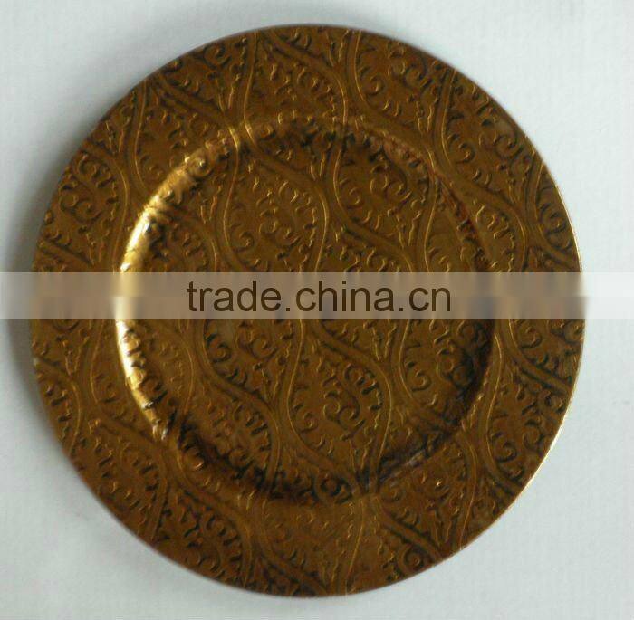 13"PP plastic plate,decoration plate