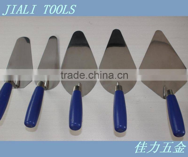 Plastering trowel / stainless steel blade construction tools / PP hand