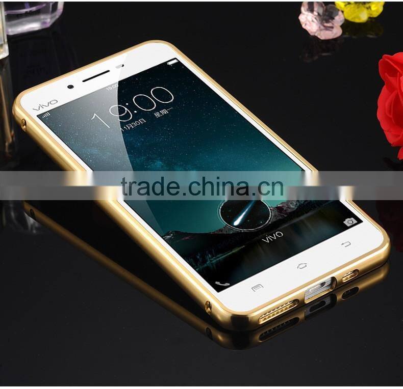 Luxury Aluminum Bumper Ultra-thin Mirror Back Metal Case Cover for Apple Iphone SE