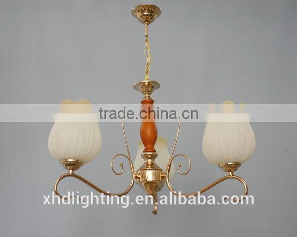 XHD flower-shaped glass chandelier pendant lamp