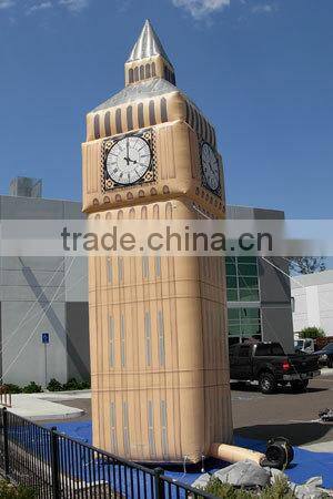 giant customized shape inflatables, inflatable big ben