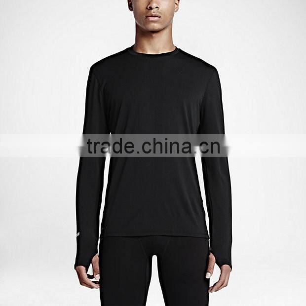 Sports fitness High Quality Men Training Workout shirts/Jogging shirt