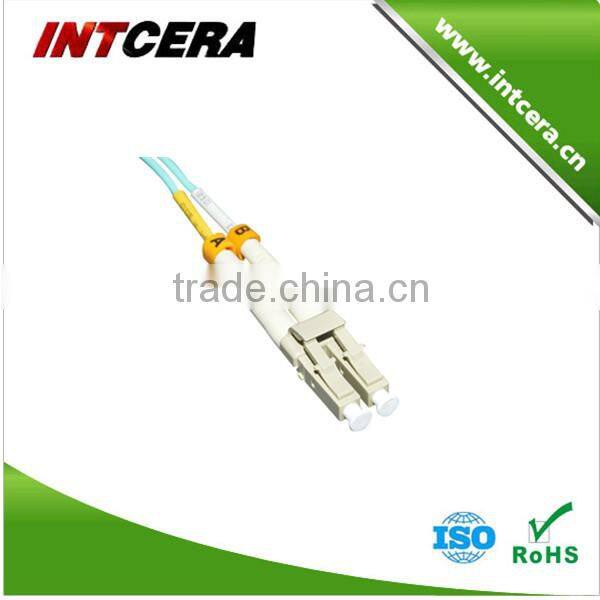 from China factory LC/APC single mode duplex 50/125um patch cord for huawei fiber optical use