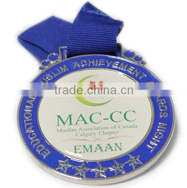 gold / nickel / bronze custom sport award metal medallion/ medal