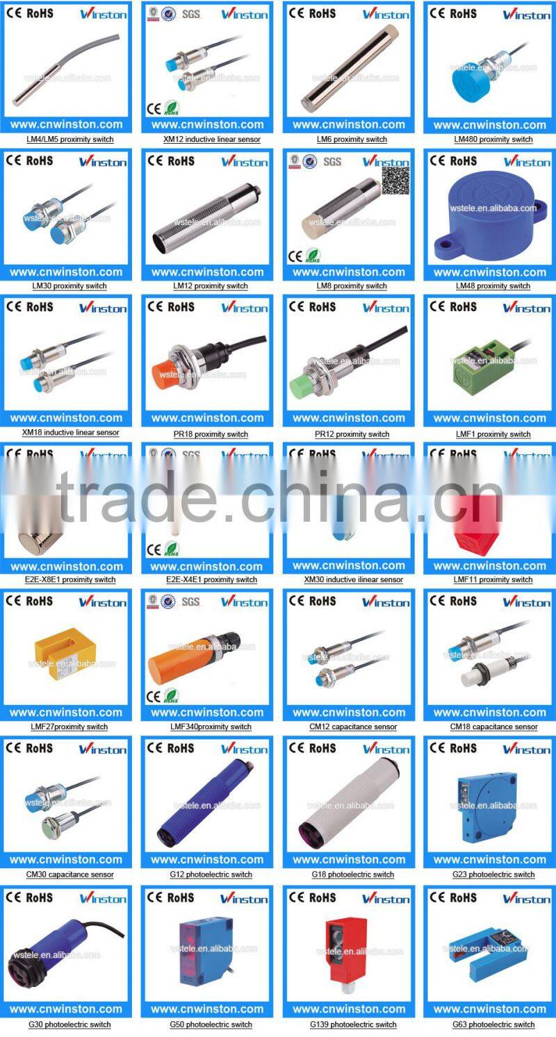 CM18 DC Inductive Cylindrical Threaded Housing Capacitive Proximity Sensor with CE