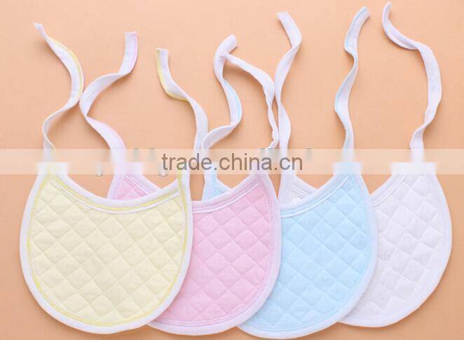 plain baby bibs/baby bib/100% Bamboo Muslin Pinny Super Soft Muslin Baby Bib