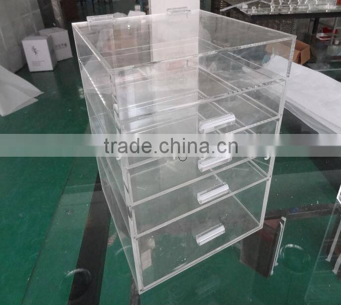 trade assurance factory wholesale 6 drawer acrylic makeup organizer