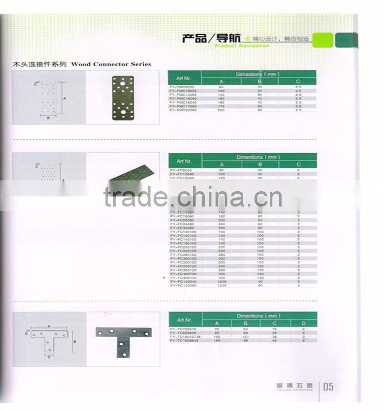 useful good quality wood steel connector