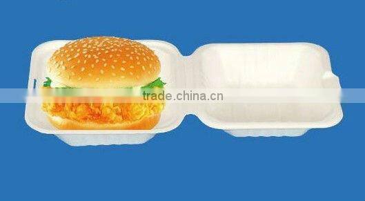 9 inch eco-friendly biodegradable hamburger box
