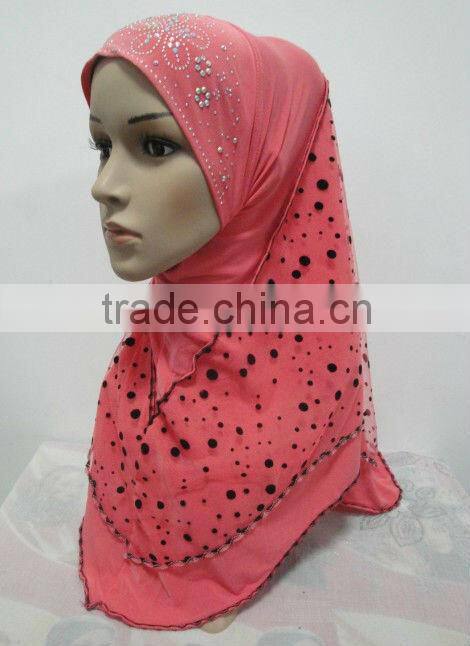 H140 latest 2 layers muslim hijab