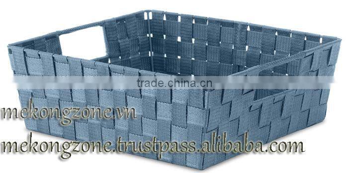 Plastic Woven Strap Container
