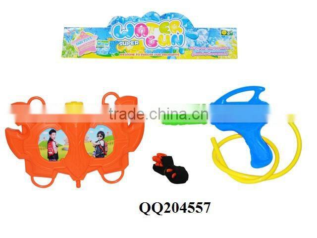 4 models plastic backpack water gun