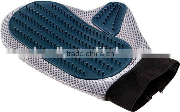 Fur Grooming Glove Fur Care Glove Dog Cat Brushing Maintenance Stroking