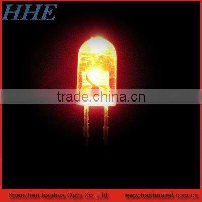 3mm round red led with best consistency and gurantee