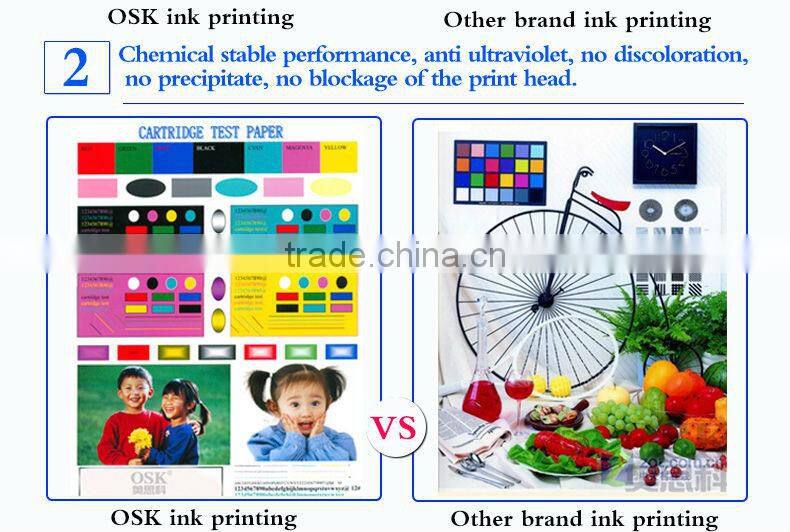 High quality Printer ink for HP5500 ink Dye ink 6 Colors