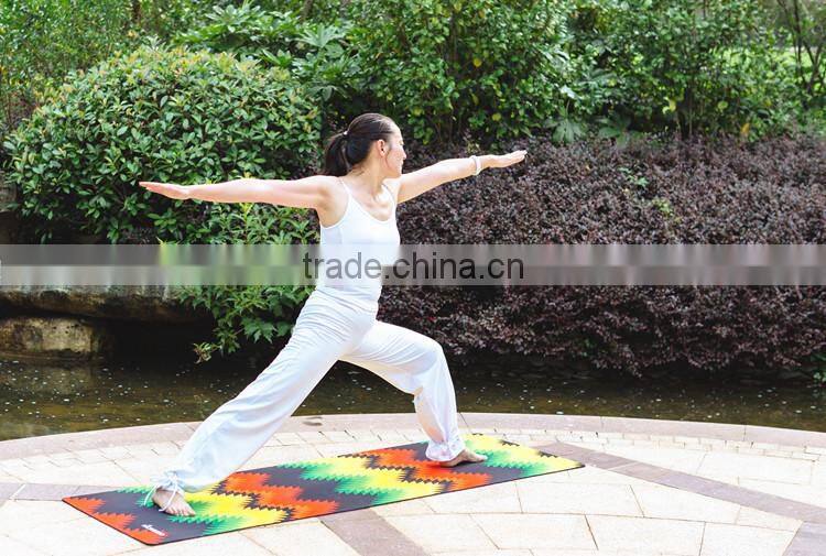 Double eco Custom Printed Anti-Slip yoga mat