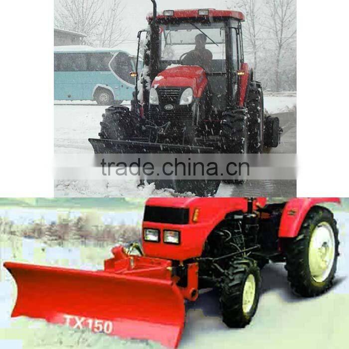 Hot sale machinery small tractor snow blade front road snow plow