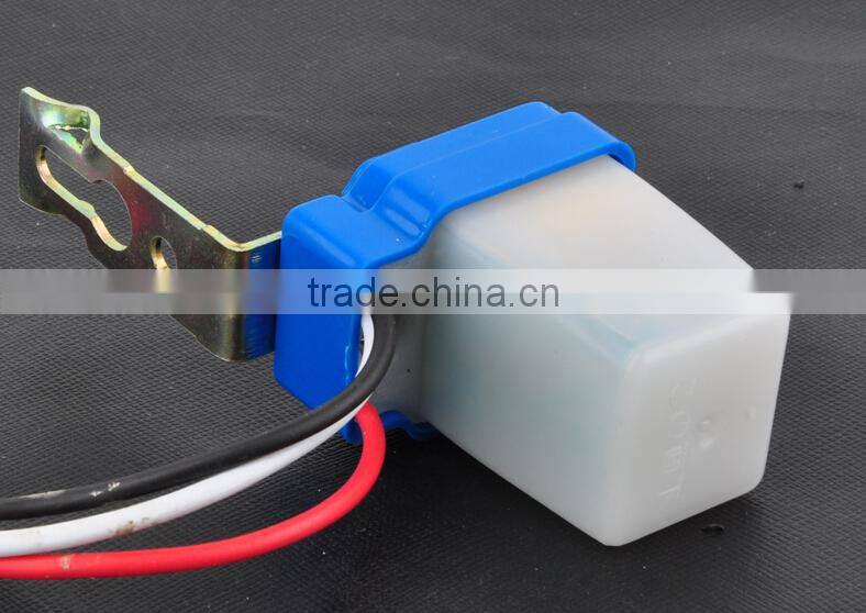IP44 6A light control switch adjustable PIR photo cell sensor