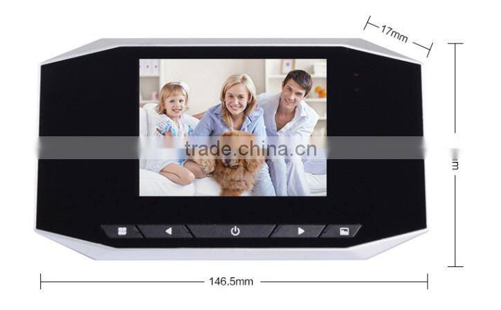 Doorbell for the deaf with wireless video camera for smart home