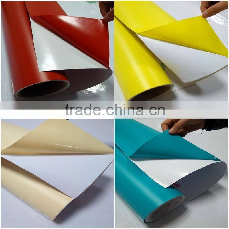 PVC color vinyl sticker for cutting plotter laser cut vinyl stickers
