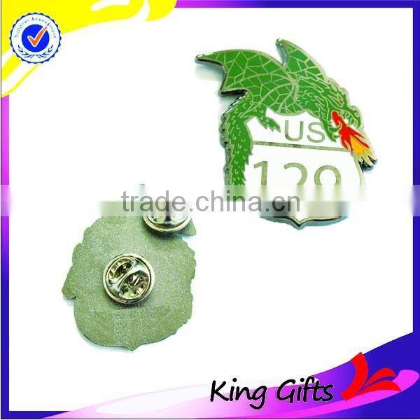 Hard enamel Dervish pin, high quality hard enamel lapel pin