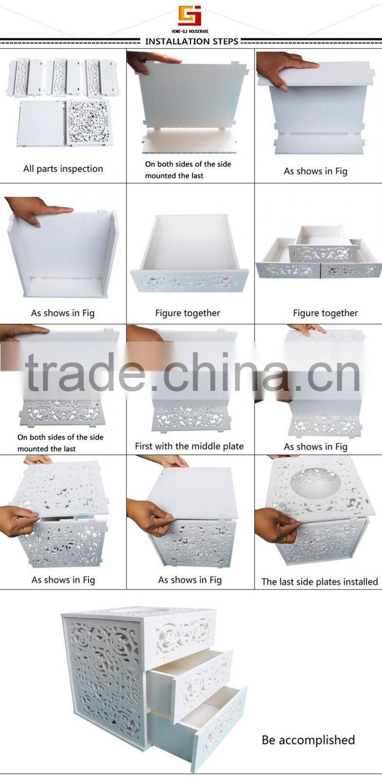 2016 latest Multifunction Foldable eco-friendly folding collapsible storage cube