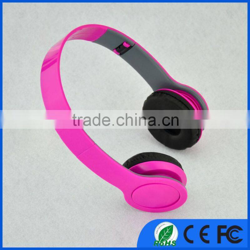 Color Custom Branded wired headphone without mic