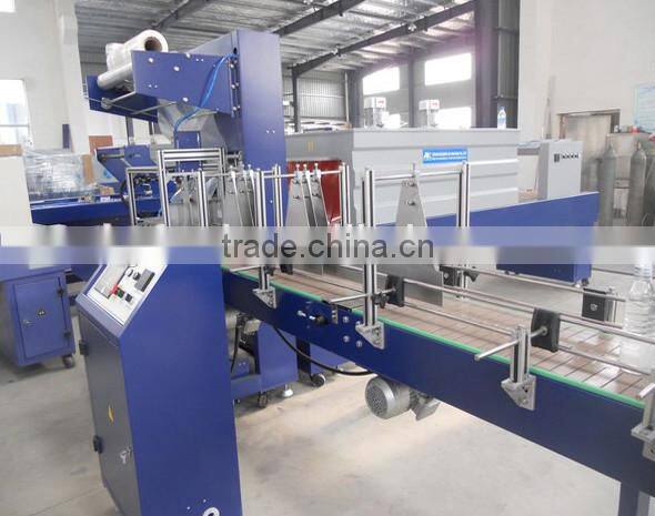 pet bottle shrink wrapping machine, shrink packing machine