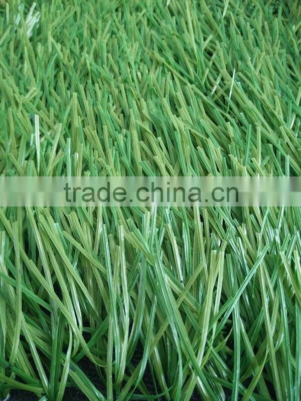 Cheapest stem shape yarn artificial grass for soccer field football court
