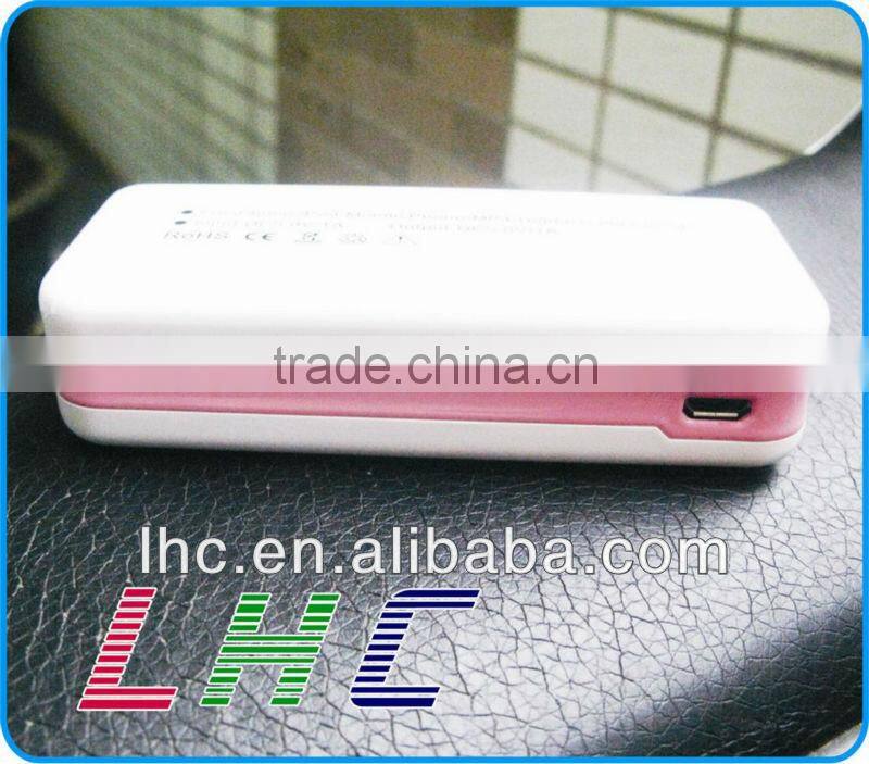 4400mAH power bank and battery charger for mobile phone / mp4 / mp3 / iphone / ipod brand new high quality