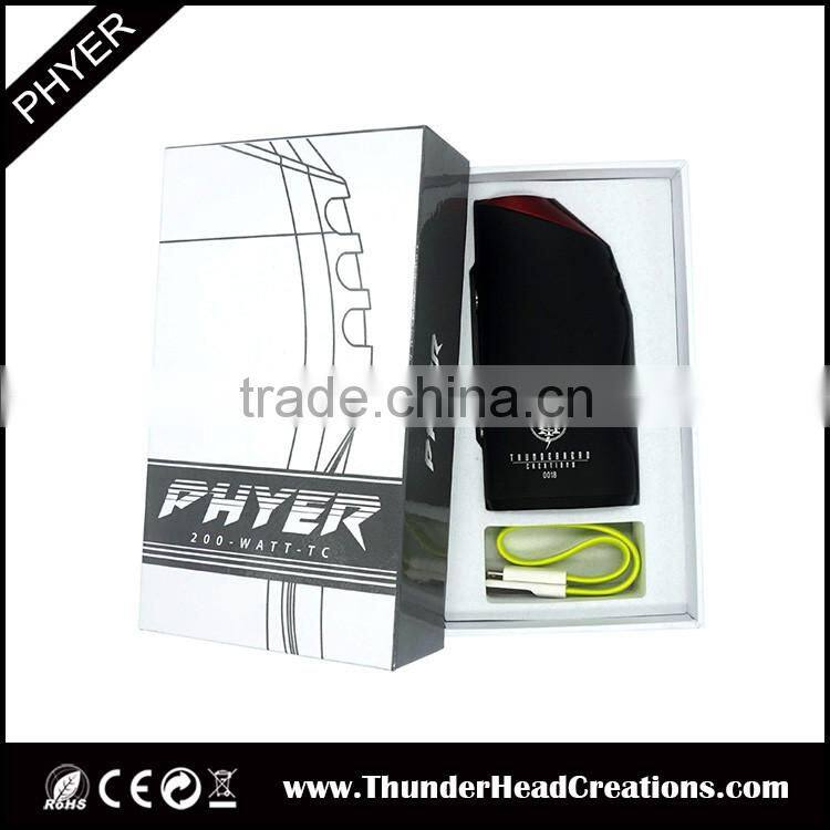 2016 New Product Vape Box Mod with Evolv DNA 200 Design by THC