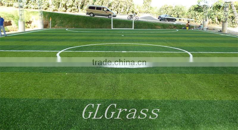 High quality and cost-effective V shape synthetic artificial grass for soccer