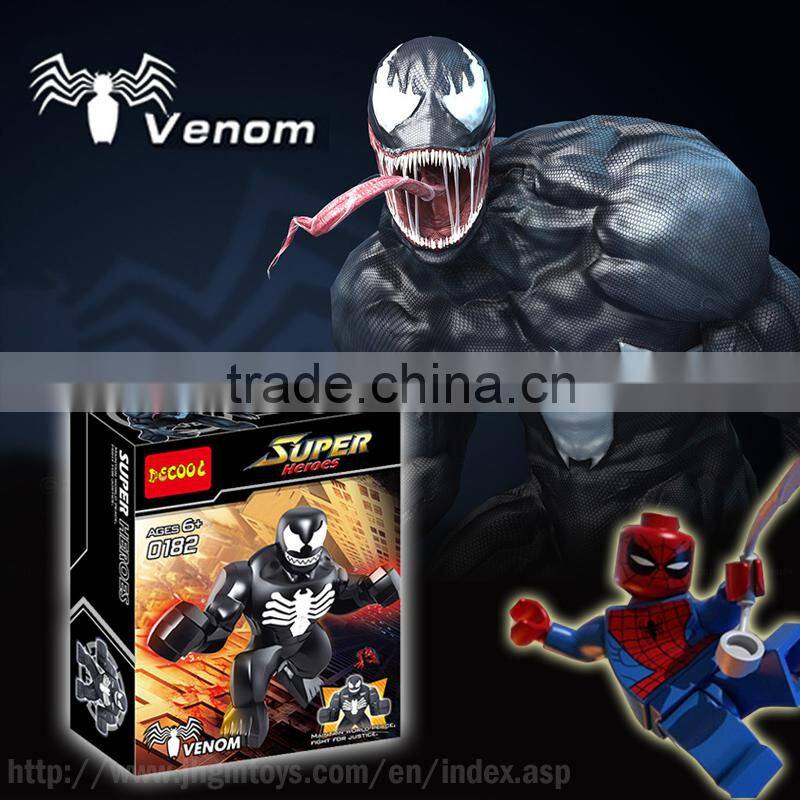 super hero funny kids building block toy bricks educational toys puzzle