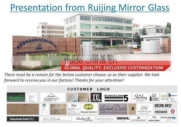 Mirrored jewelry box aluminum with mirror