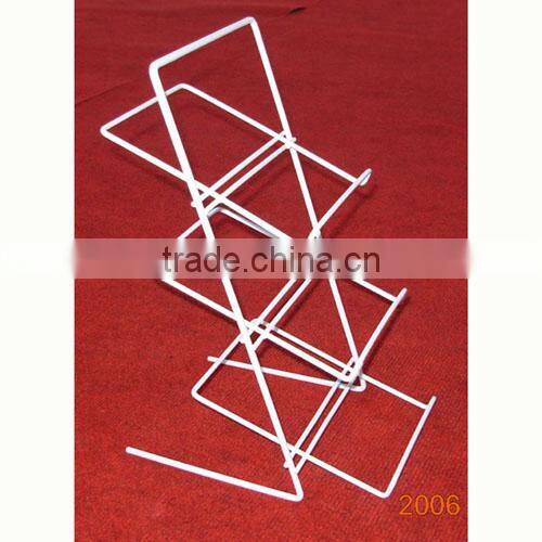 light duty 3 tier counter top chewing gum display for promotion