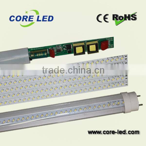 LED tube light with T8 smd 3014 1200mm warm white 3000K