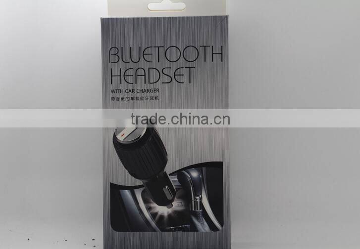 2015 new product Fragance Bluetooth 4.0 Ear Usb car charger 5V 2.4A quick charge